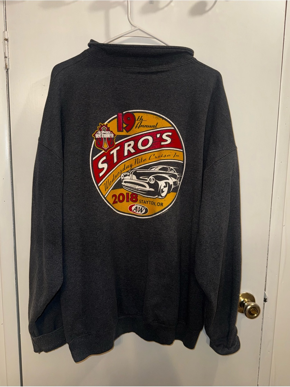 Jerzees super sweats quarter zip sweatshirt